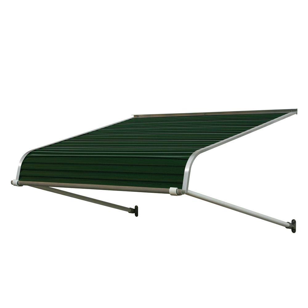 Evergreen Solid Open Slope Door Fixed Awning U689