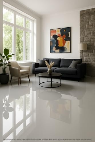 100% Solids Epoxy Resin Kit (3 Gallon) Solvent-Less Two Component Gloss Coat Finish Low VOC H30449