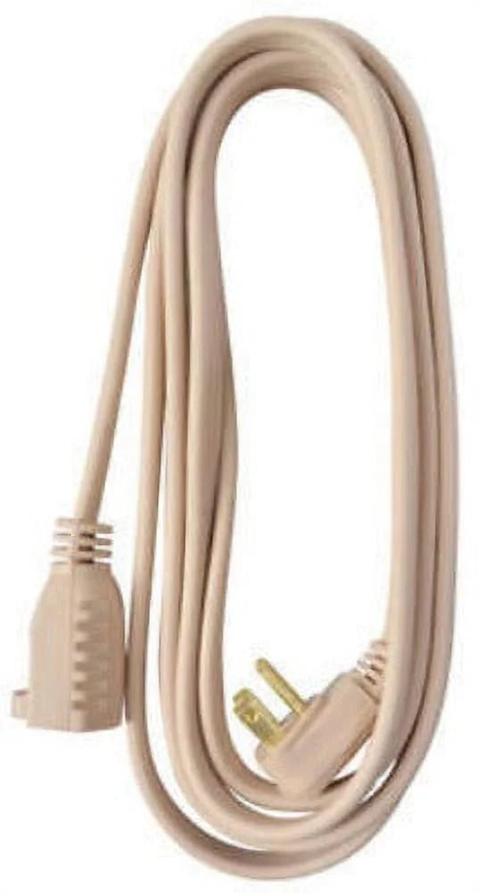 9' Foot 14/3 SPT-3 Beige A/C Appliance Extension Cord O362