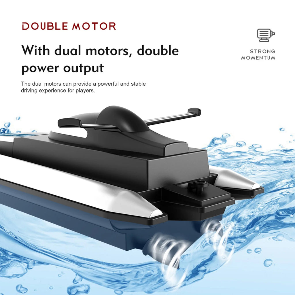 Remote Control Boat 2.4GHz Waterproof Toy L733835