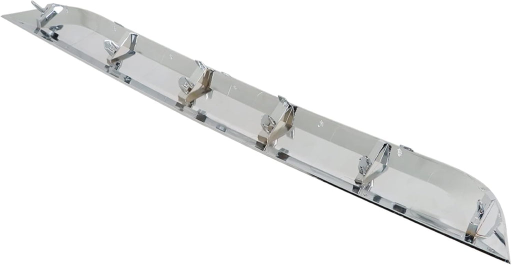 Chrome Front Grille Trim Lower Molding Replacement Pack of 2 B210616