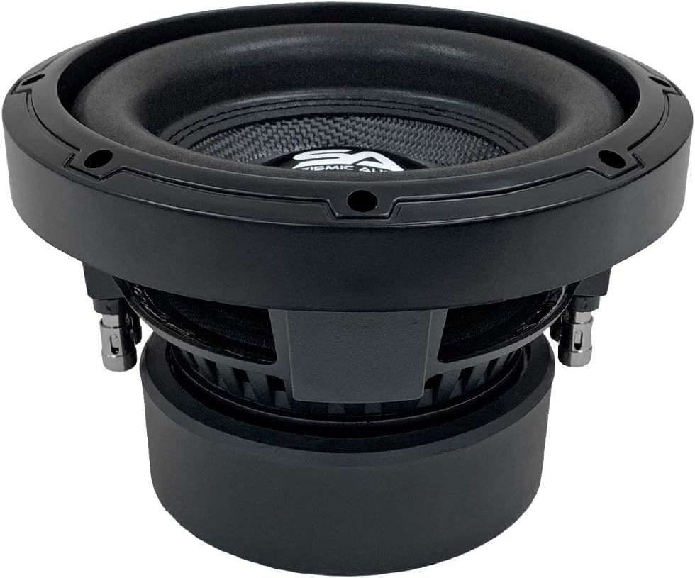 8 Inch 1000 Watt Dual 4 Ohm Car Audio Subwoofer Pack of 2 O176994