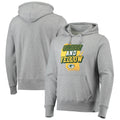 Heathered Gray Green Bay Packers Hoodie O631294