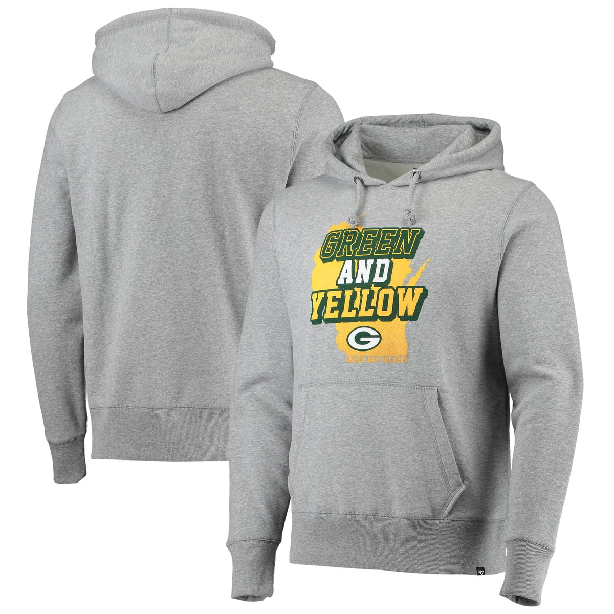 Heathered Gray Green Bay Packers Hoodie O631294