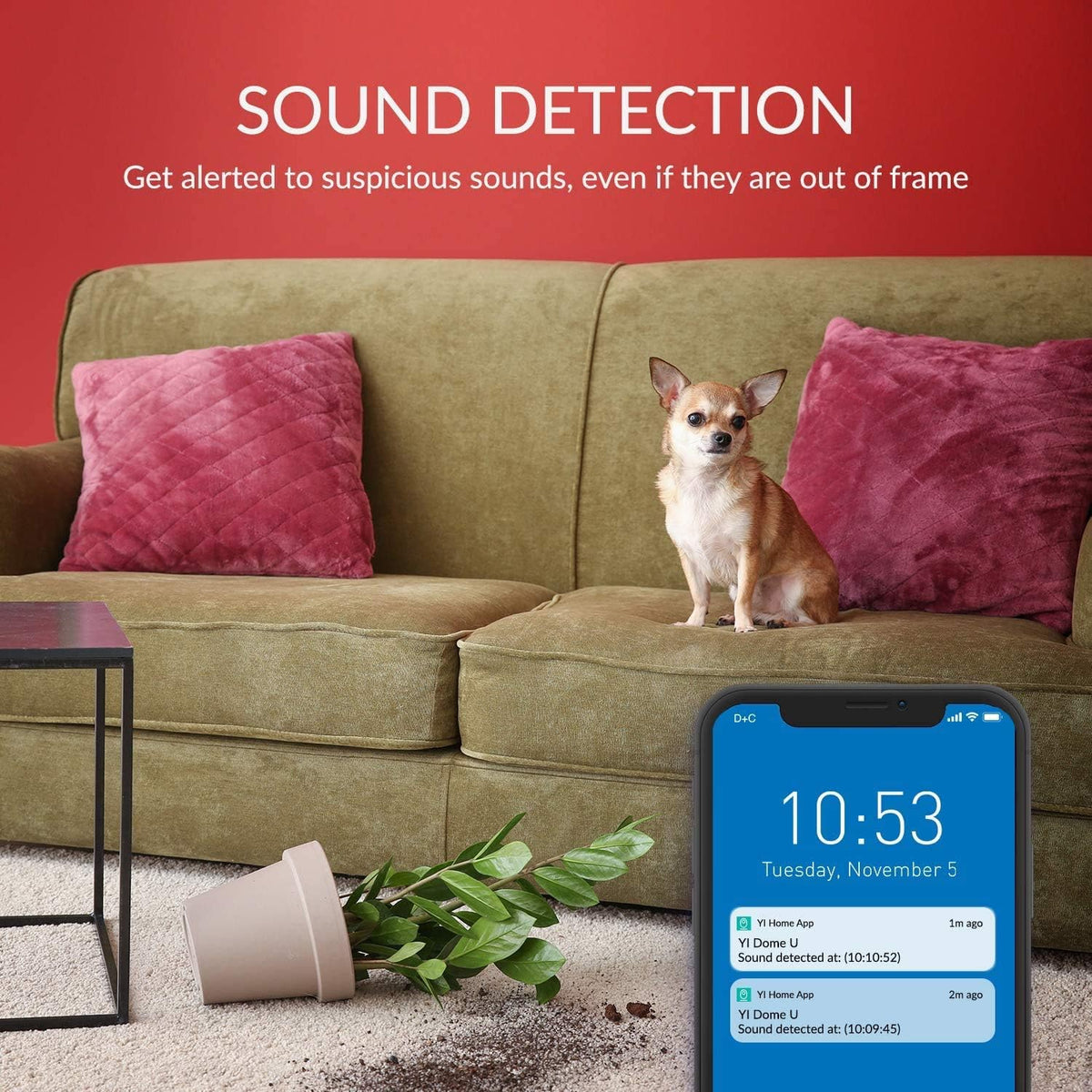 2K WiFi Indoor Security Camera with Night Vision S273