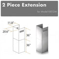 2 Piece Chimney Extension W5866
