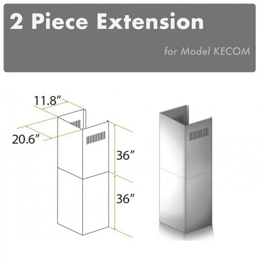 2 Piece Chimney Extension W5866