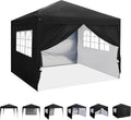 10'x10' Pop Up Canopy with Sidewalls, Royal Blue U80058