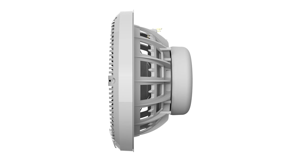Marine Stereo with 2 Pair of 6.5" White Grill Marine Speakers with RGB Lighting Z10925