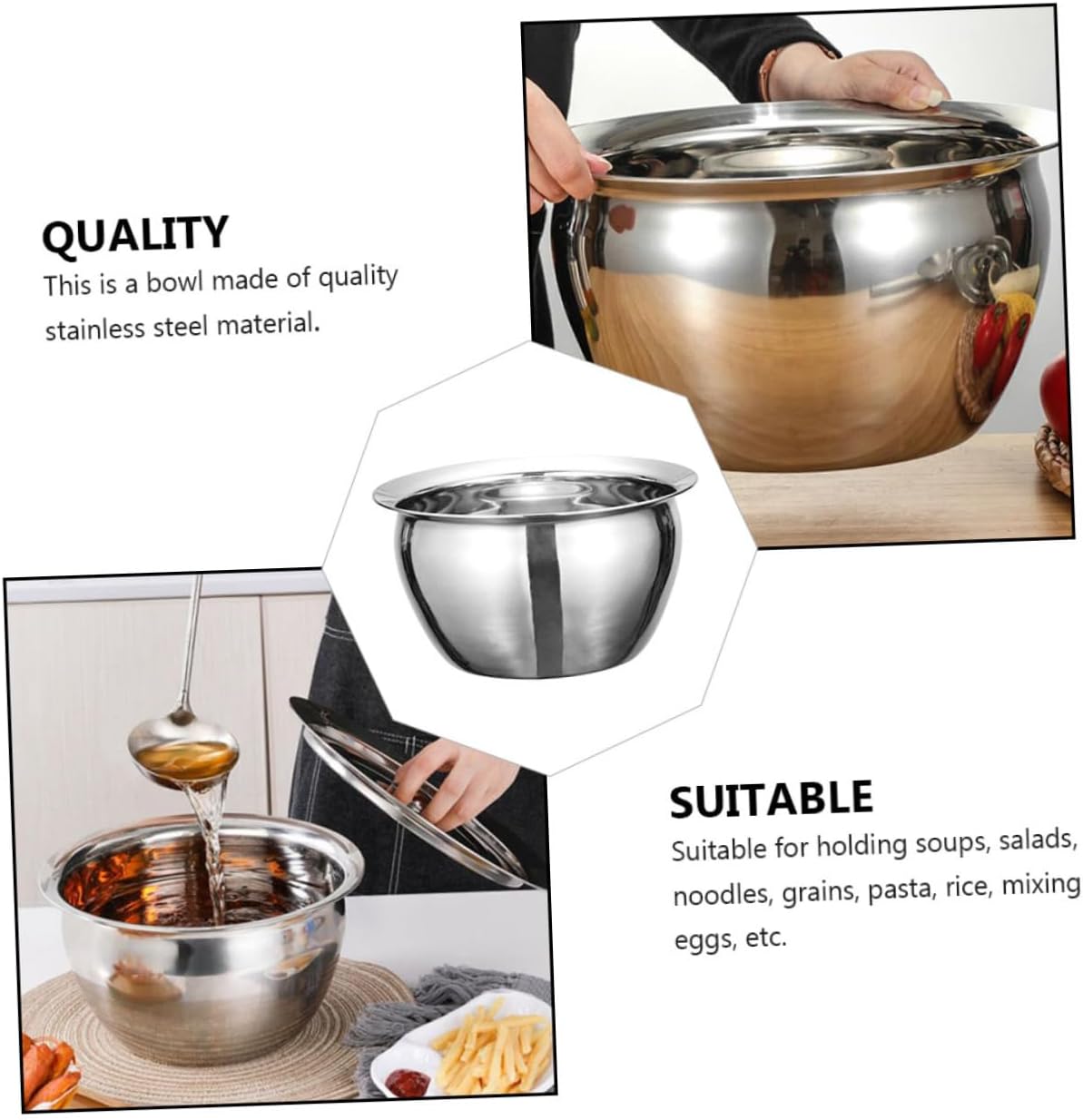 Stainless Steel Oil Bowl R2134