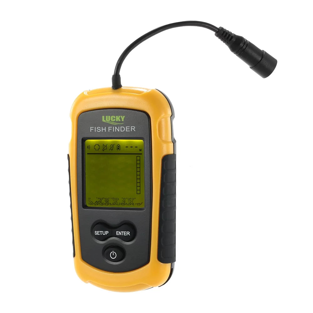 Portable Wired Fish Finder 100M Depth Sonar T204