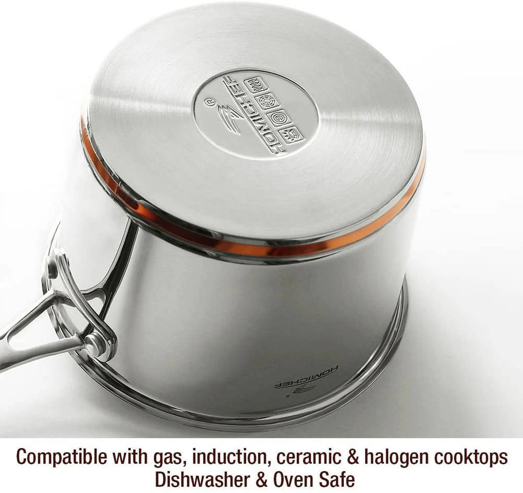 10-Piece Nickel Free Stainless Steel Cookware Set P97447