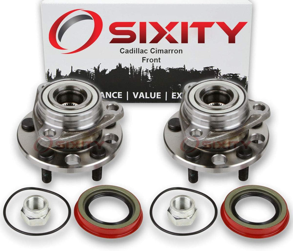Front Wheel Bearing & Hub Assembly Pair W277886