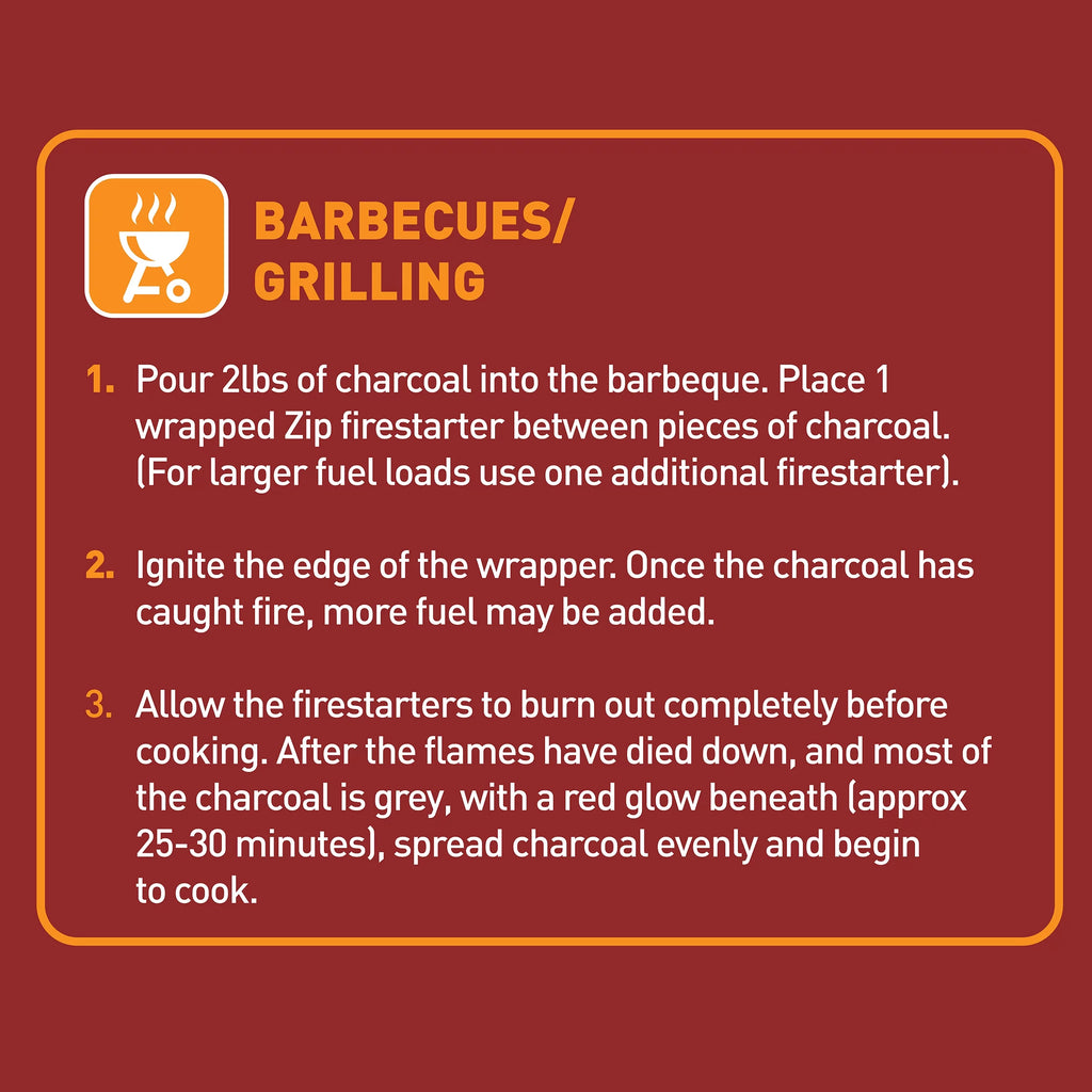 12 Pack Fire Starters for Wood or Charcoal Z3818