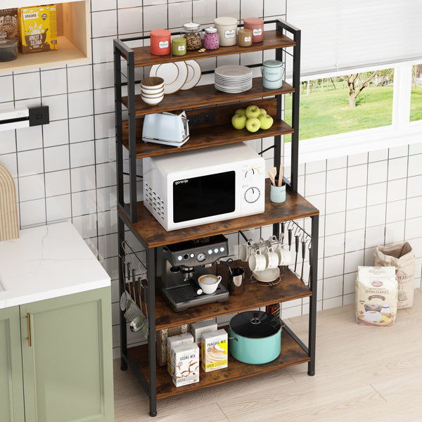 Microwave Oven Rack with S Hooks I480164