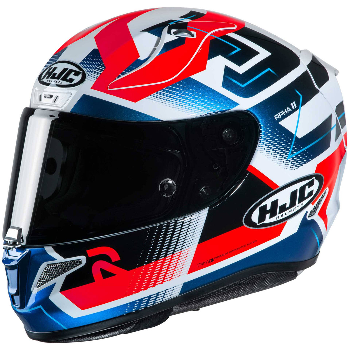 XX-Large HI-VIZ Blue White Helmet M6025