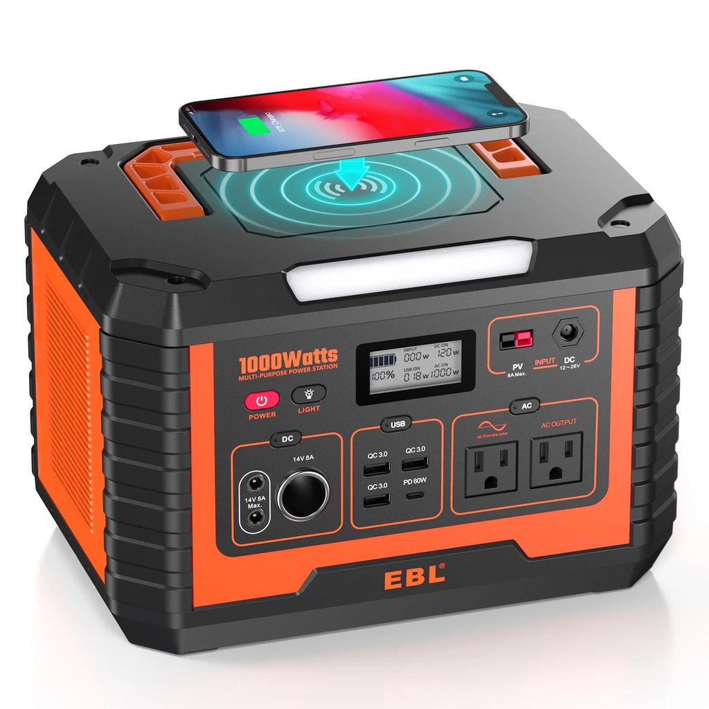 1000W Portable Solar Power Station B681728