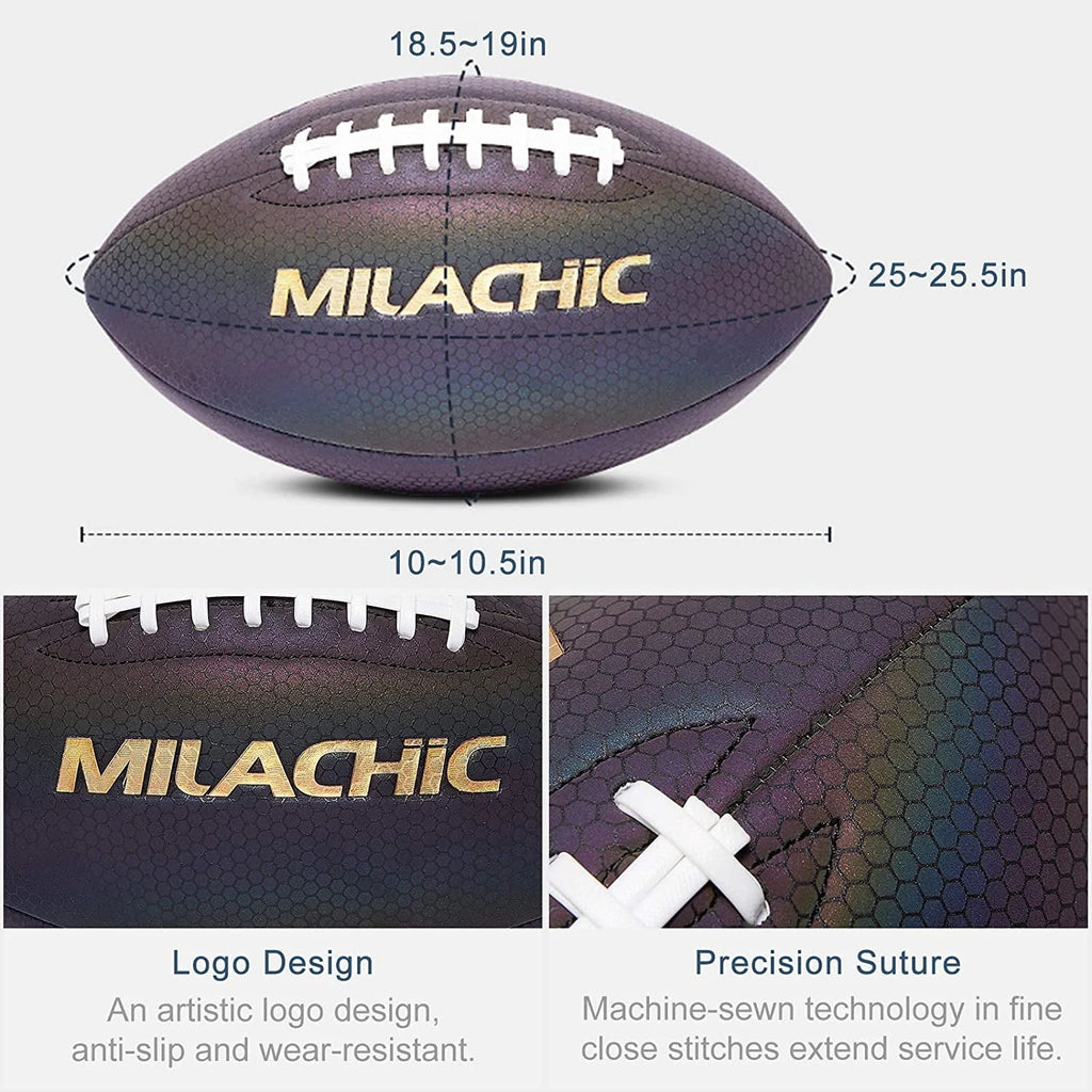 Holographic Reflective Football with Pump J10378