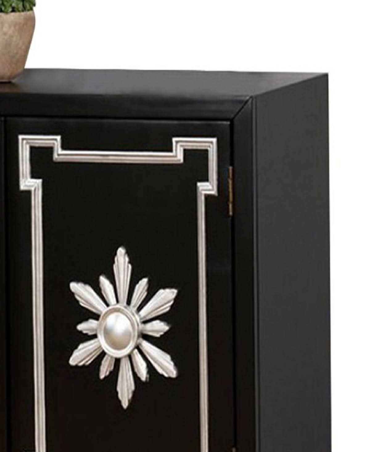 Red Wooden Hallway Chest H440