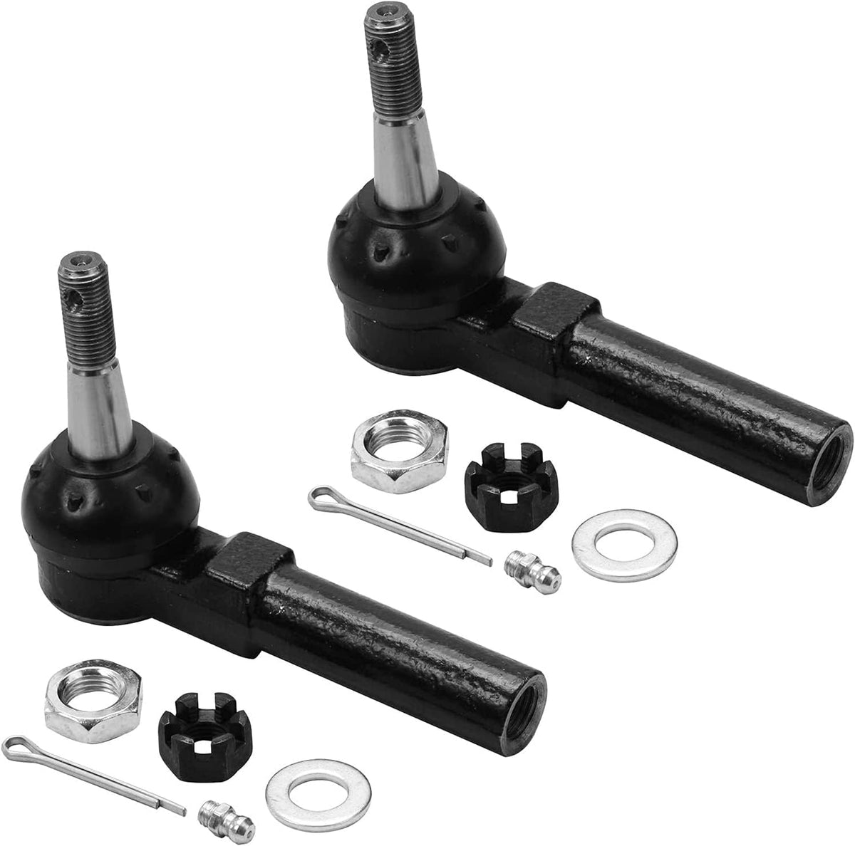 Front Wheel Hubs and Tie Rods 6pc Set Q83682