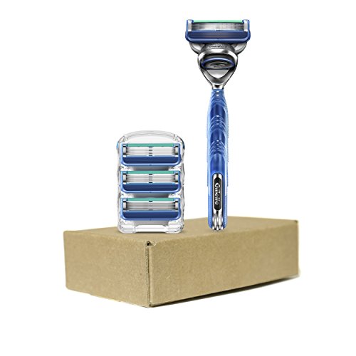 Men's Razor Handle with 4 Refills X5966