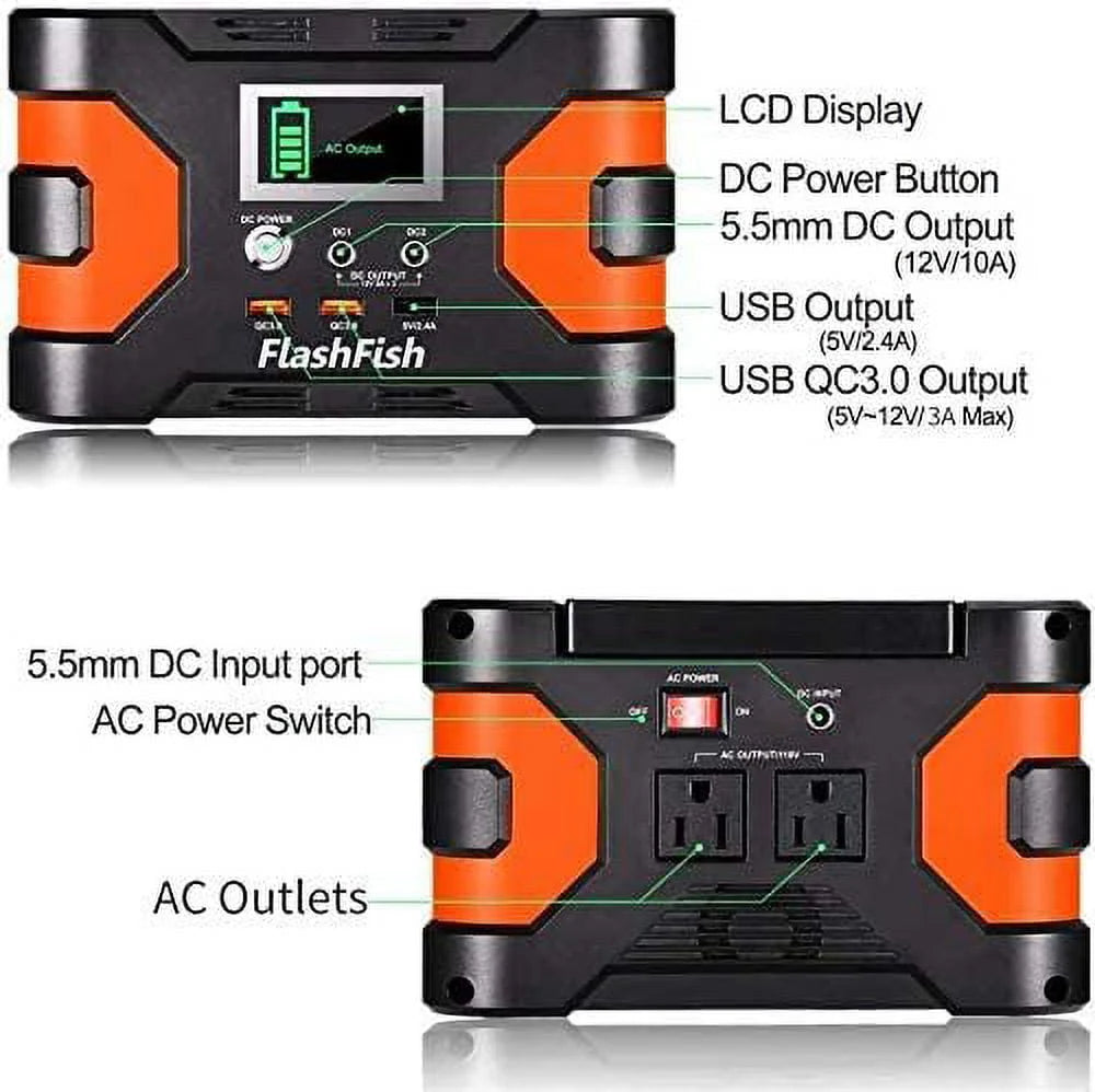 166Wh 45000mAh 200W Peak Power Station Battery T725398