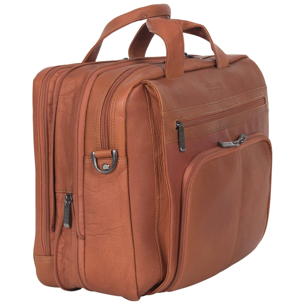 Expandable Double Gusset Top-Zip Portfolio Case J212