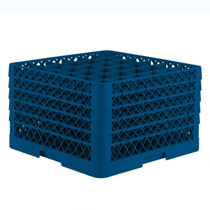 Royal Blue 36 Compartment Full Size Rack N691