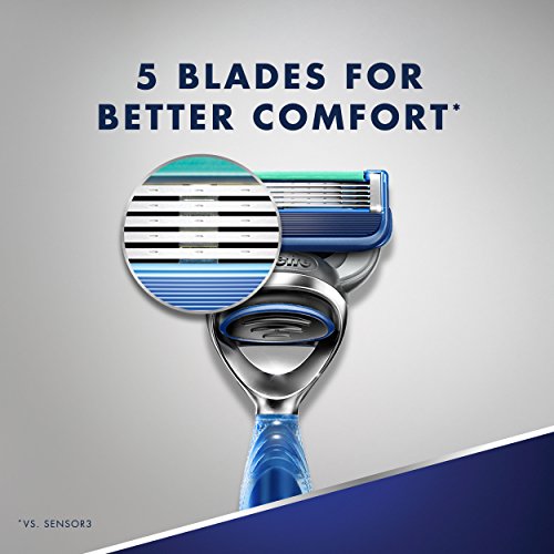 Men's Razor Handle with 4 Refills X5966