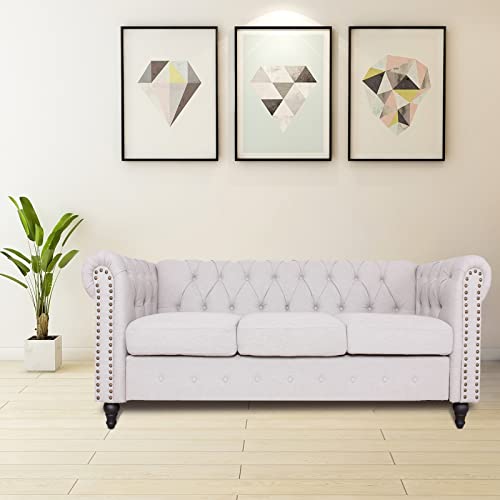 Modern Fabric Tufted Sofa F76958