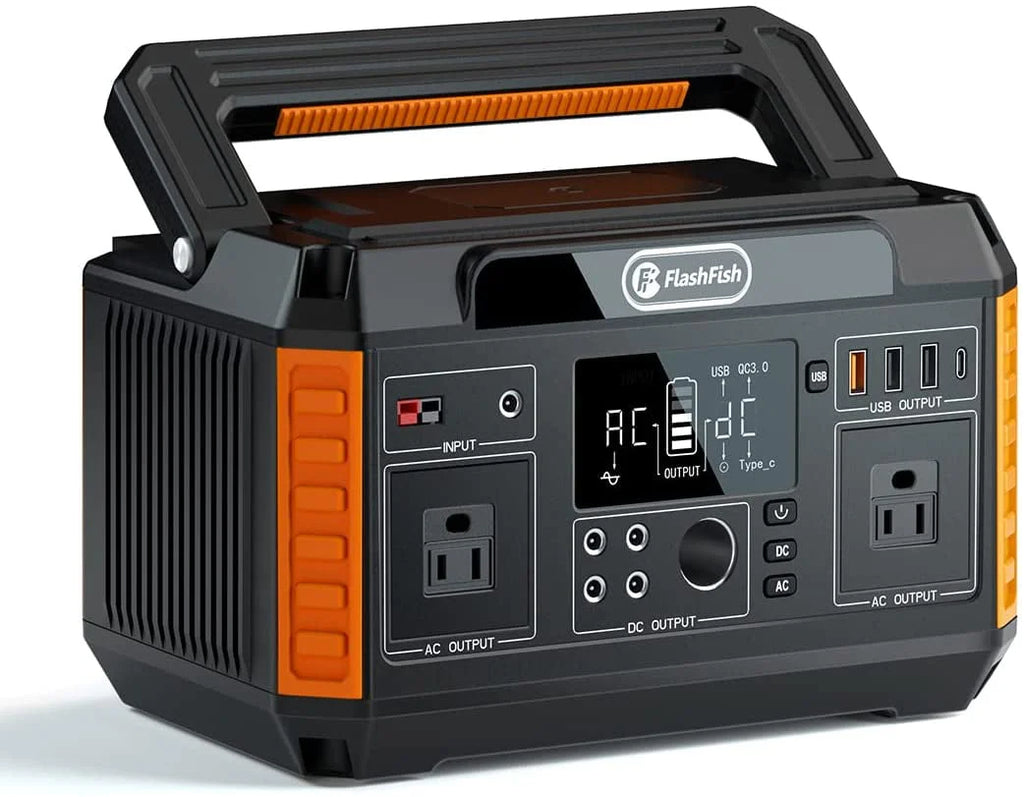560W Portable Power Station, 520Wh/140400mAh Solar Generator W73095