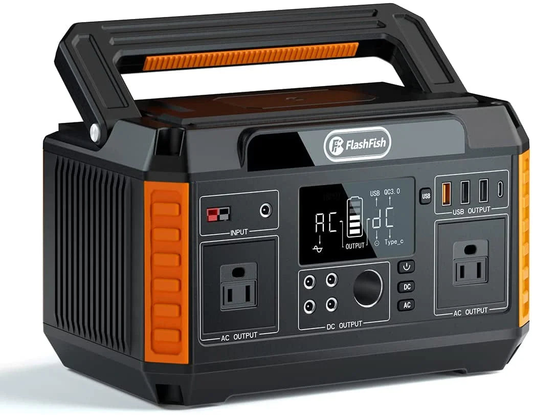 560W Portable Power Station, 520Wh/140400mAh Solar Generator W73095