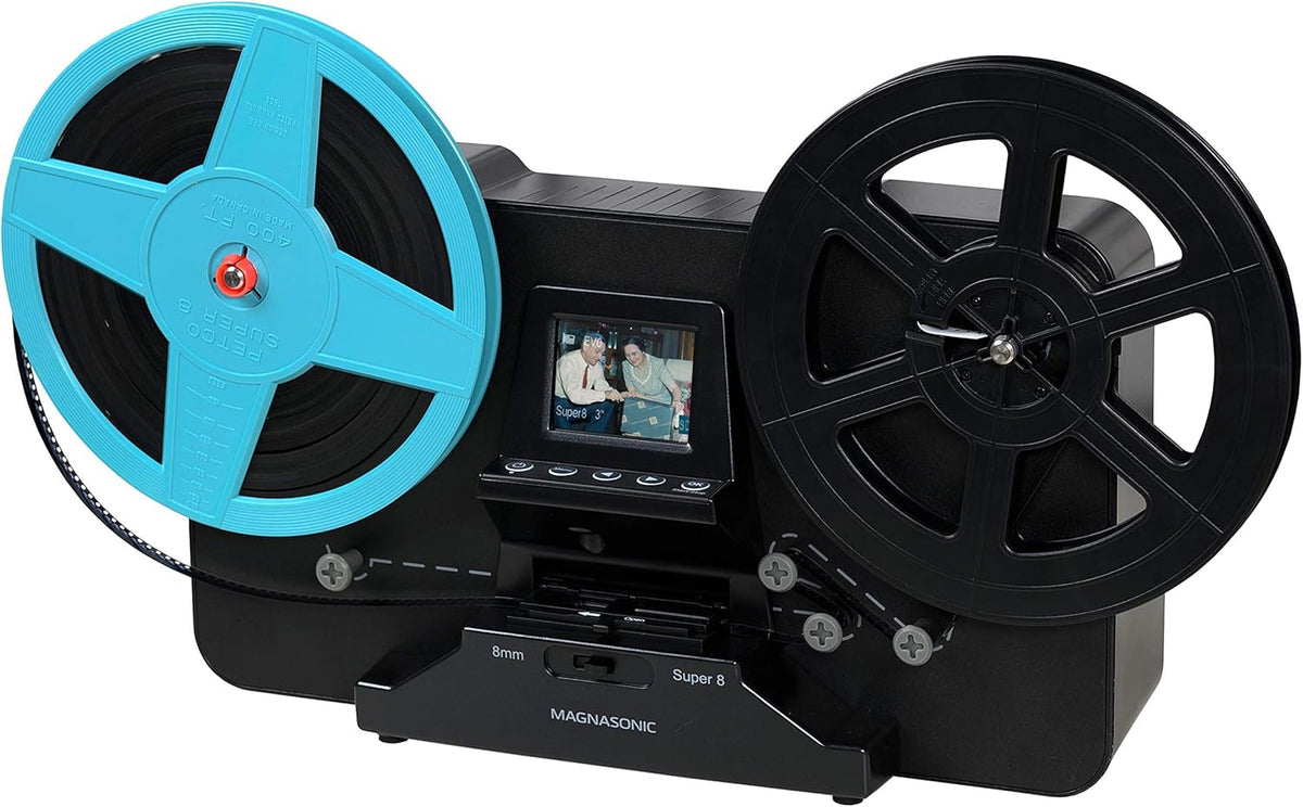 2.3 Screen Super 8/8mm Film Scanner N302