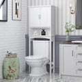 White Over The Toilet Storage Cabinet U62146