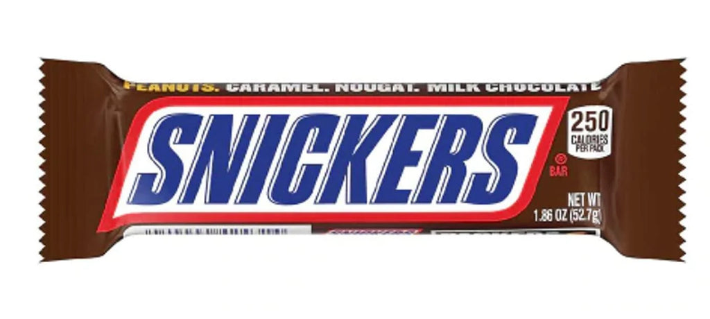 Individually Wrapped Full Size Milk Chocolate Candy Bars Variety Pack, 24 Bars D4356
