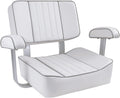 Grey Boat Seat With Arm Rest W9104