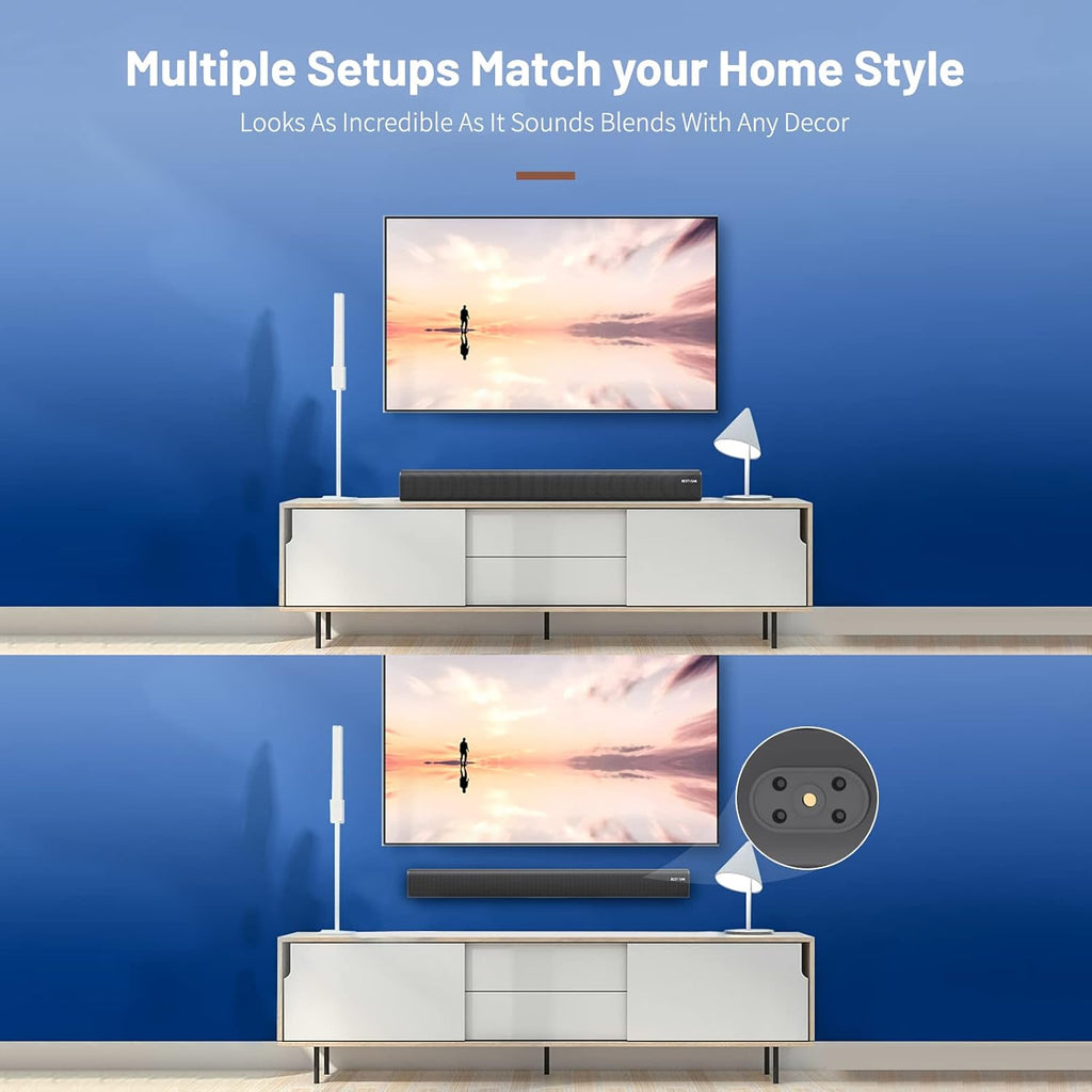 100W Wireless TV Sound Bar with HDMI-ARC C540