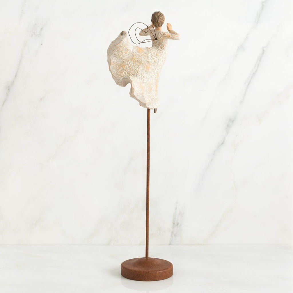 Song of Joy Angel, hand-painted figure A7670