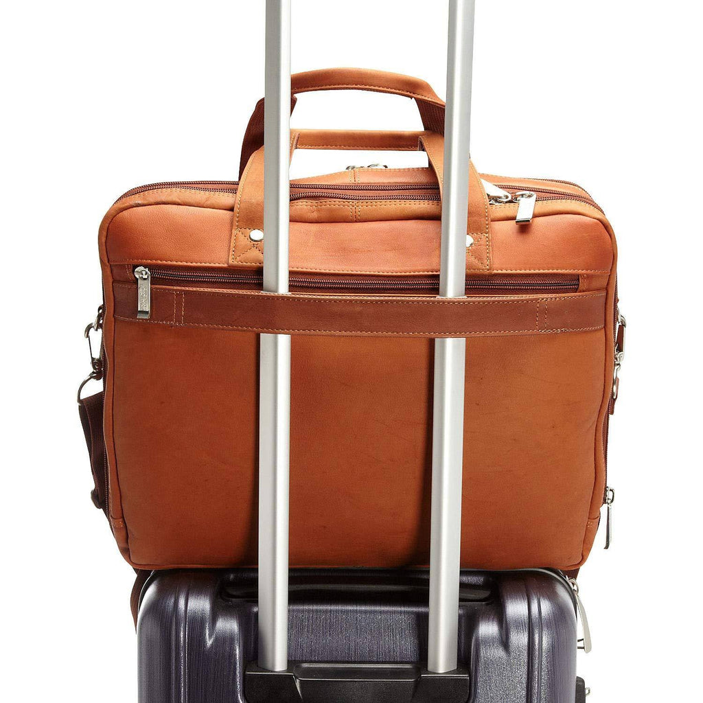 Expandable Double Gusset Top-Zip Portfolio Case J212