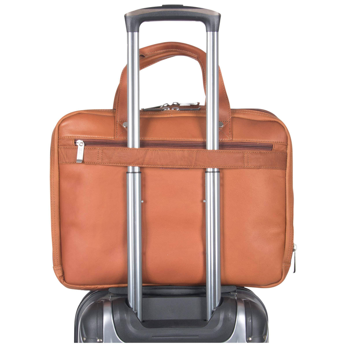 Expandable Double Gusset Top-Zip Portfolio Case J212