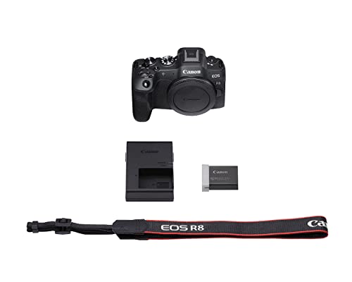 Black Full-Frame Mirrorless Camera with Tripod & Stereo Microphone W7333
