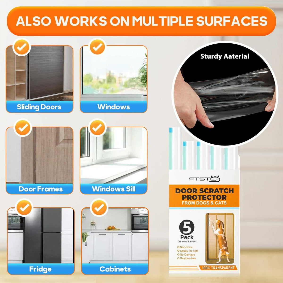 5-Pack Door Protector W221