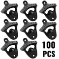 Set of 100pcs Rustic Cast Iron Bottle Opener T94499