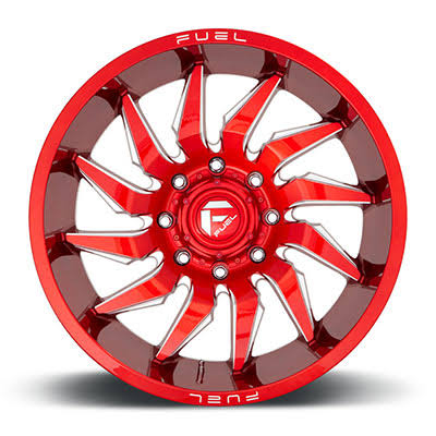 Candy Red Milled Wheel U7862