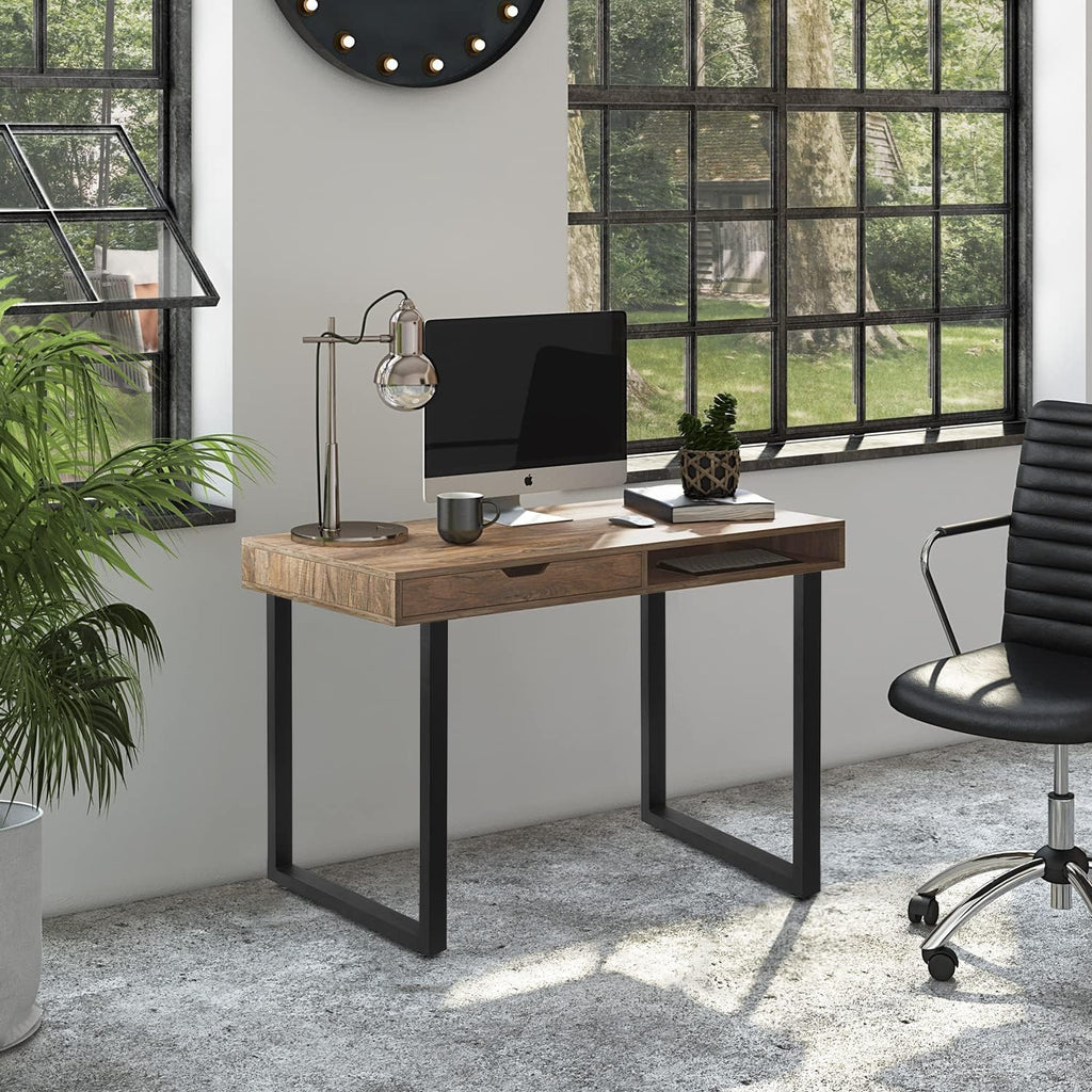 28'' Height 17.7'' Wide Black Metal Table Legs 2 PCS N1645