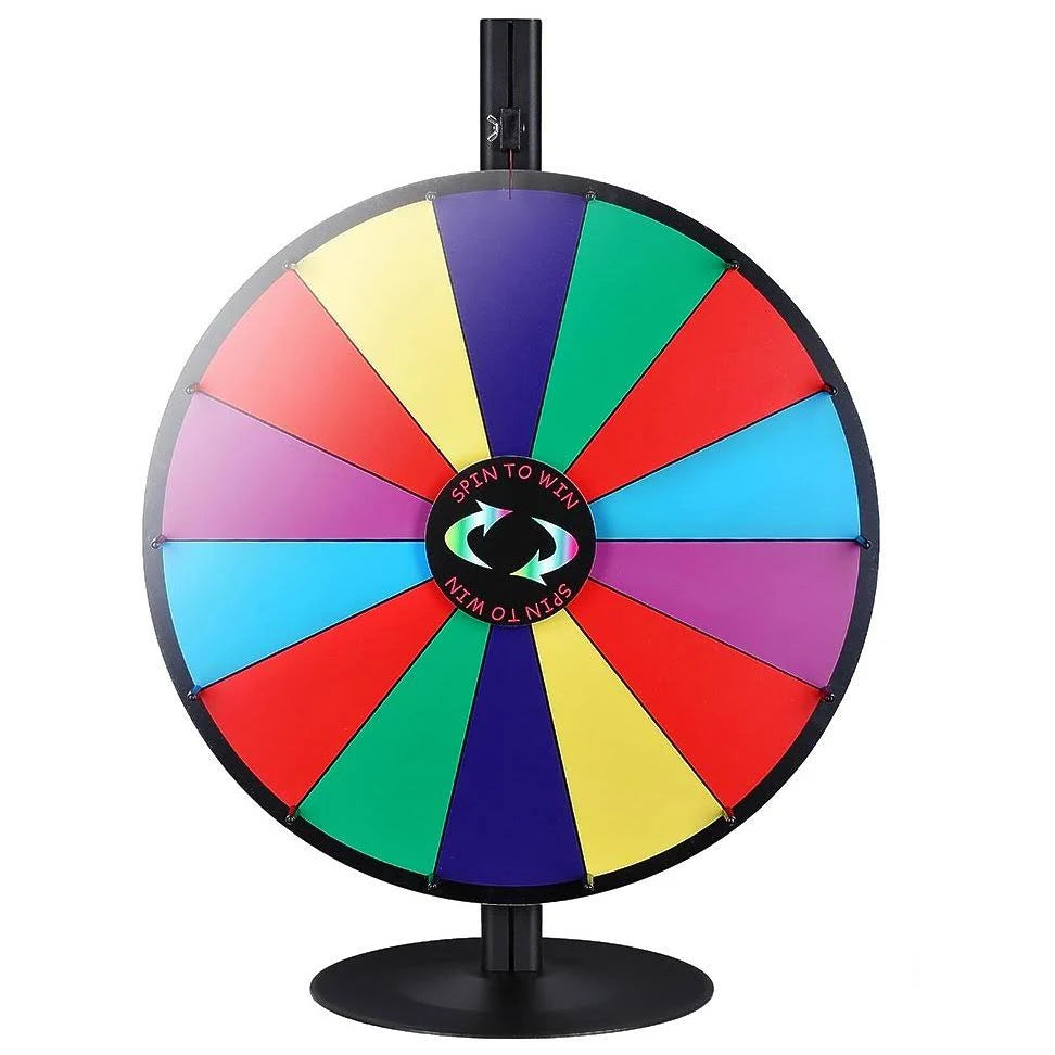 24x22 14 Slot Tabletop Dry Erase Prize Wheel L897814