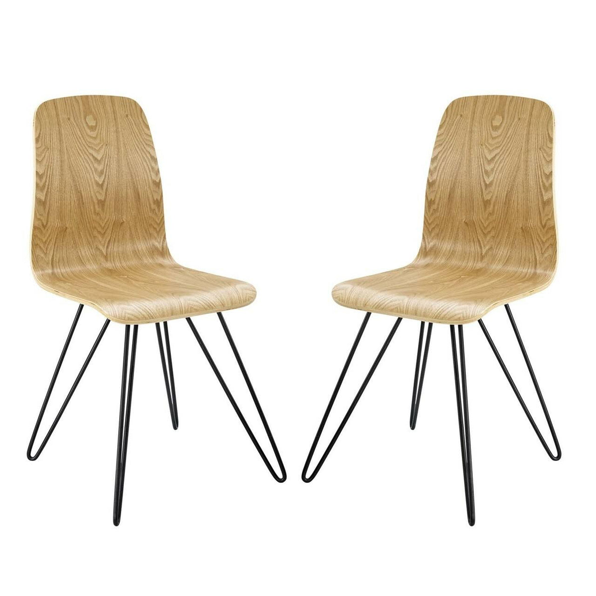 Set of Two Wood Side Chair N3266