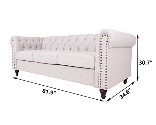 Modern Fabric Tufted Sofa F76958