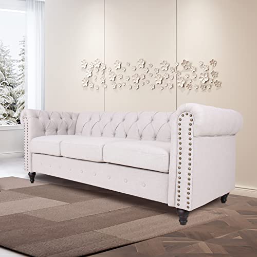 Modern Fabric Tufted Sofa F76958