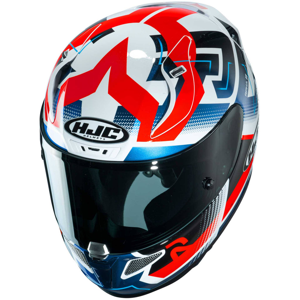 XX-Large HI-VIZ Blue White Helmet M6025